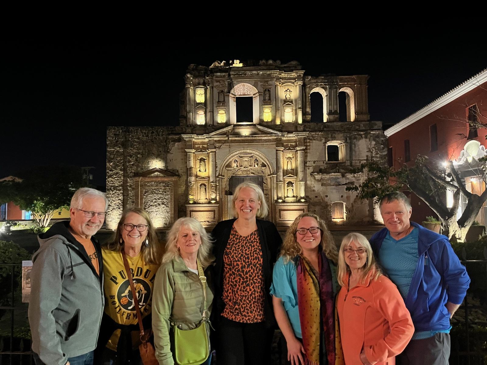 In front of church ruins - aleluya
