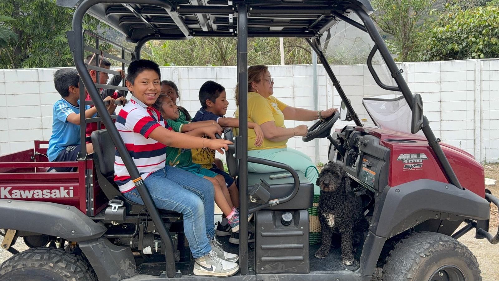 on 4 wheeler aleluya