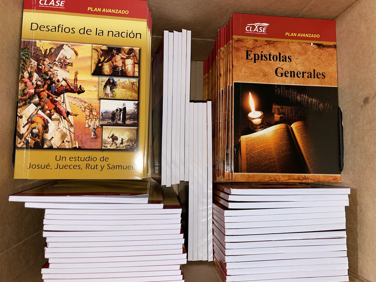 Stack of Books Aleluya