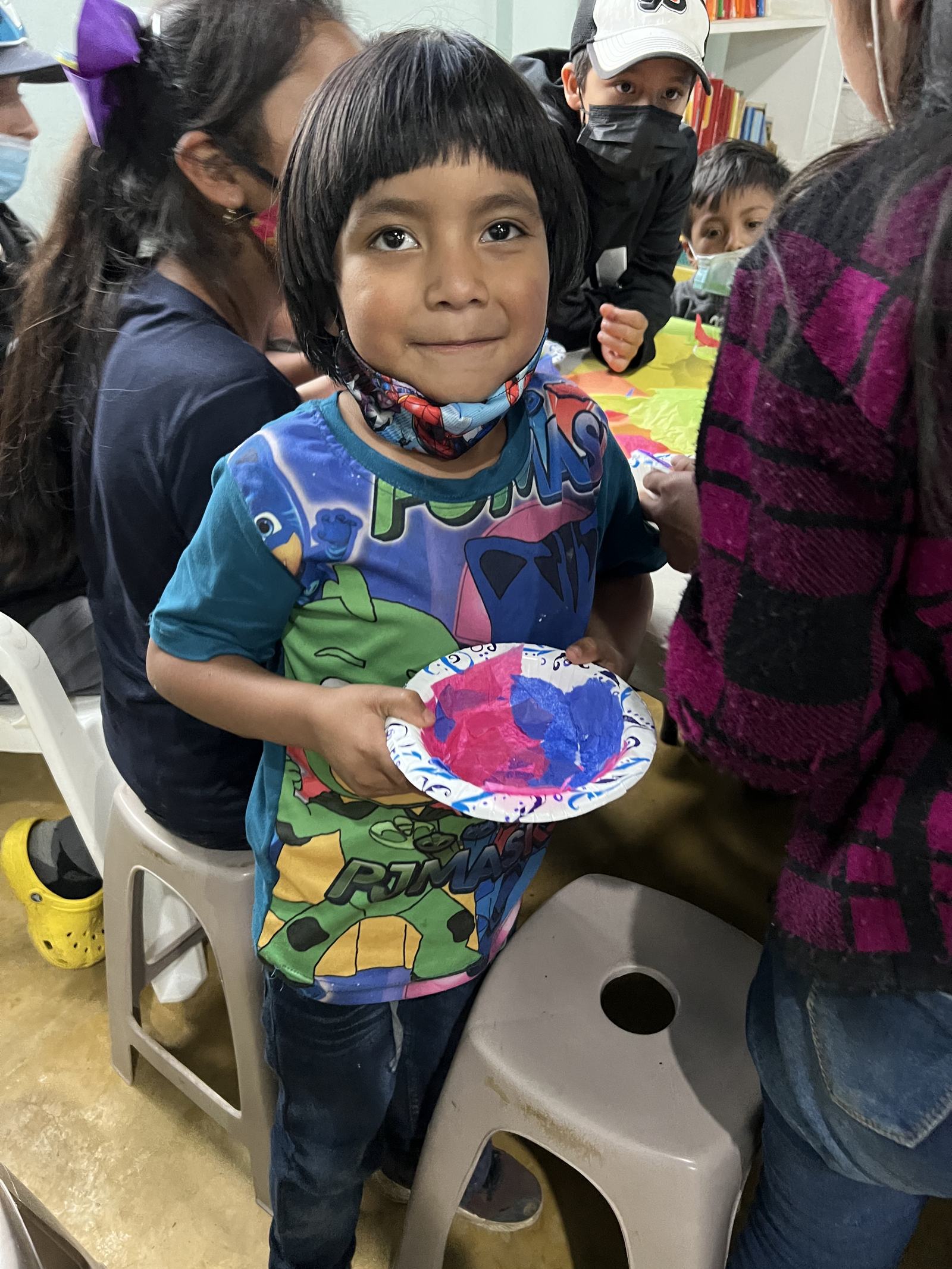 happy child plate aleluya