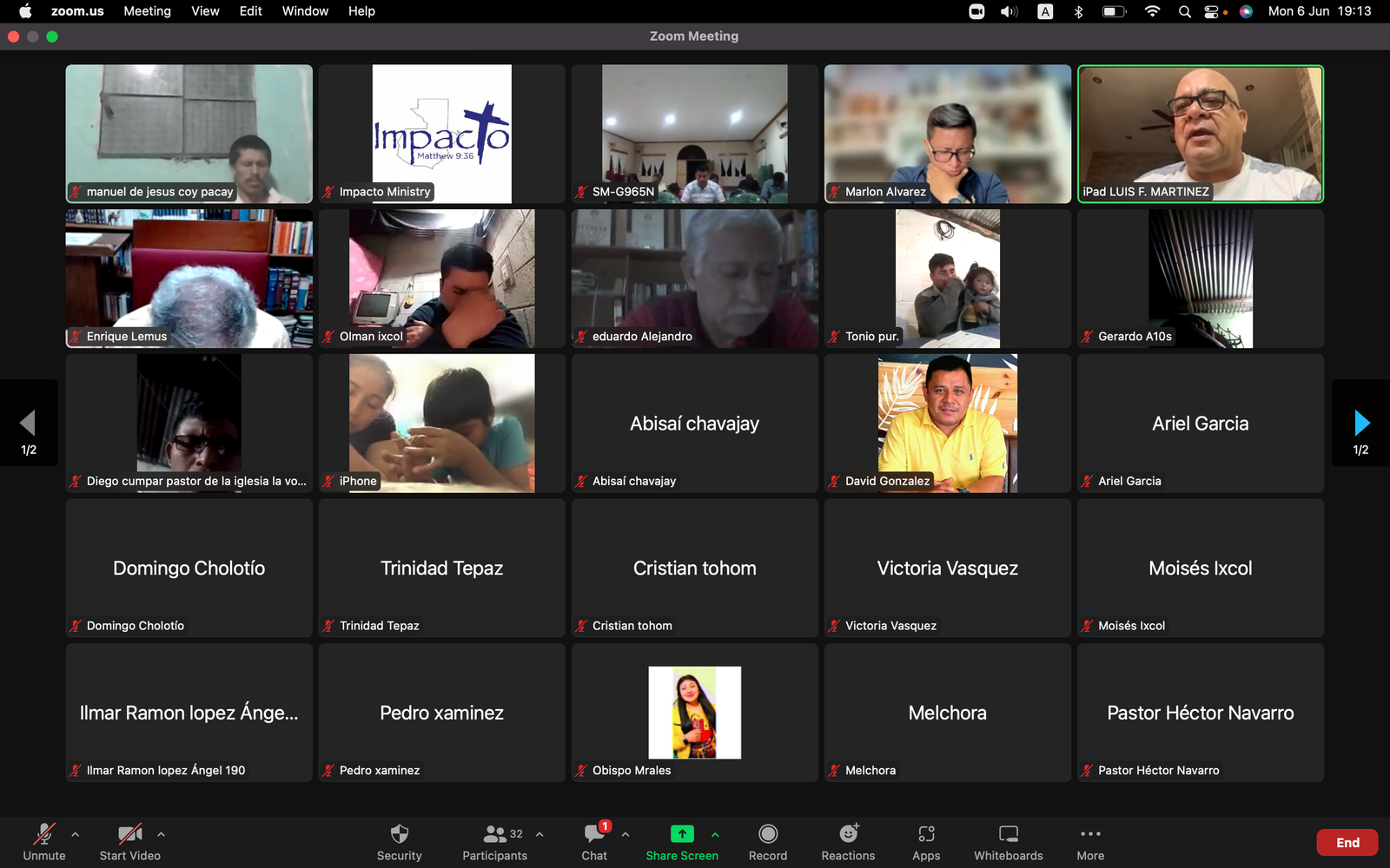 Zoom Call Aleluya