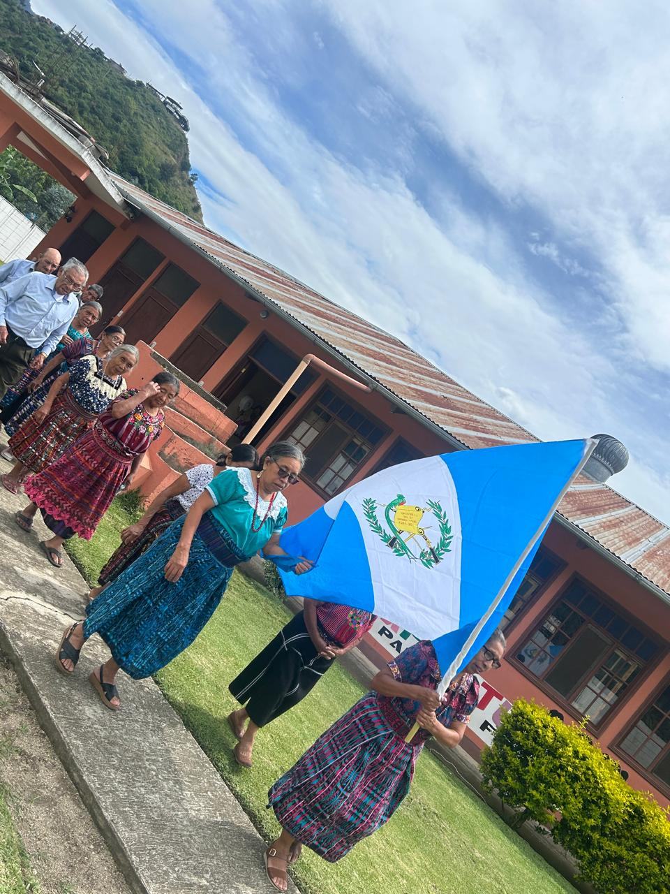 Guatemala flag aleluya