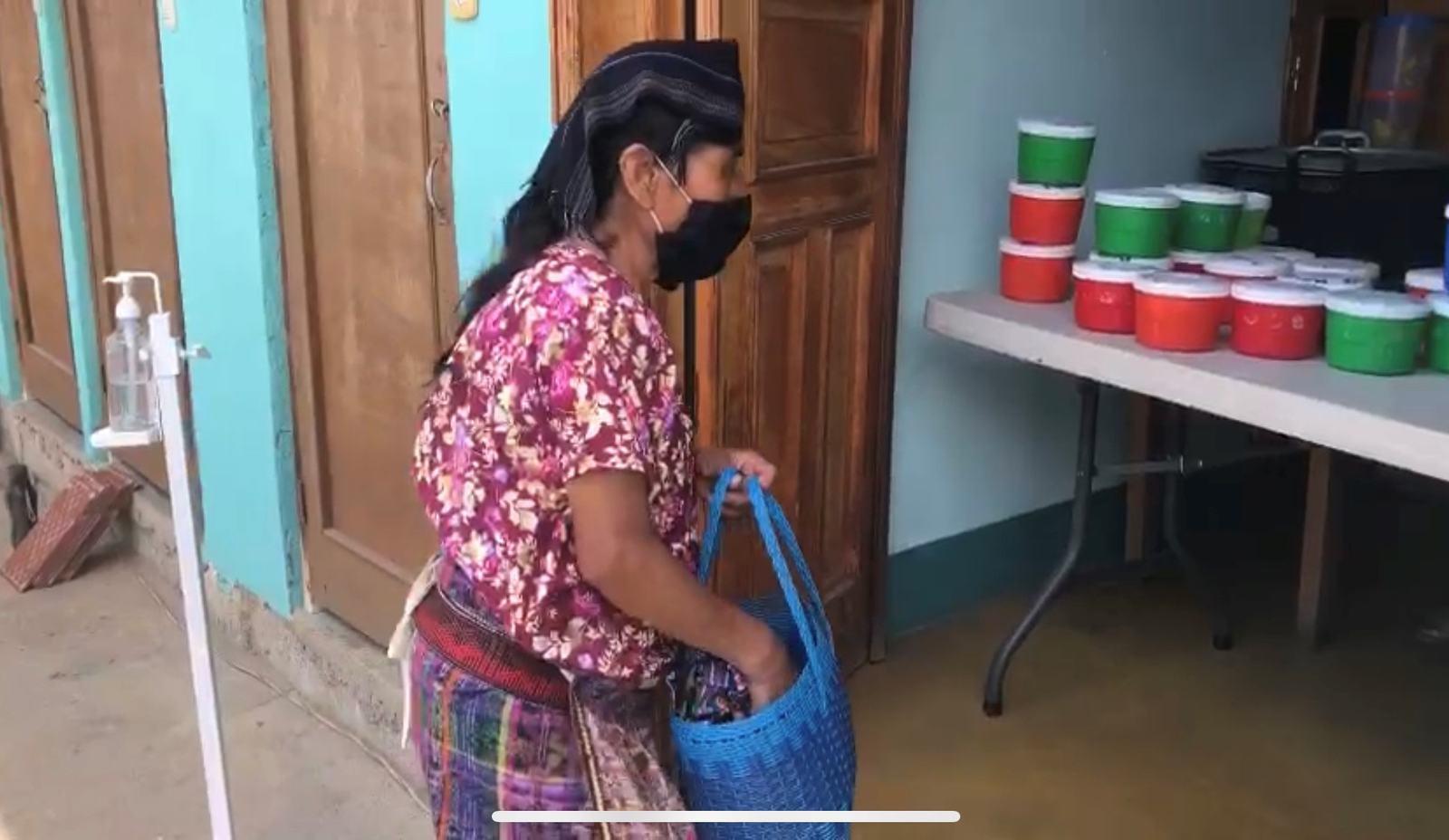 lady with bag - hallelujah