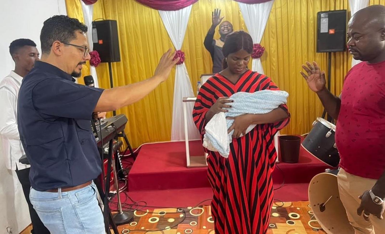 September 2026 a baby dedication in Equatorial Guinea aleluya